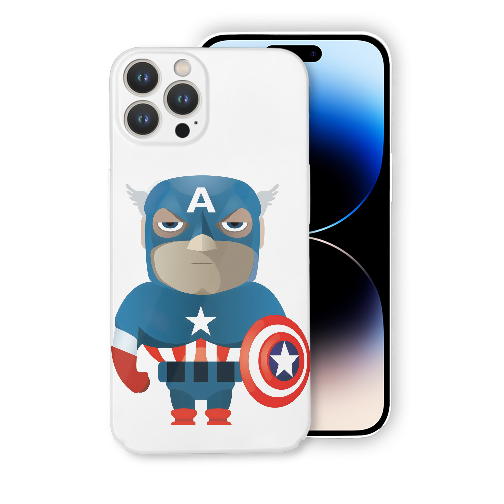 （画像用） アベンジャーズ The Avengers 【iPhone 14シリーズ対応】ハードケース